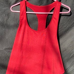 Loose racer back crop top